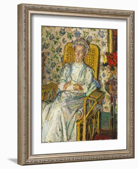 The Artist's Mother-Harold Gilman-Framed Giclee Print