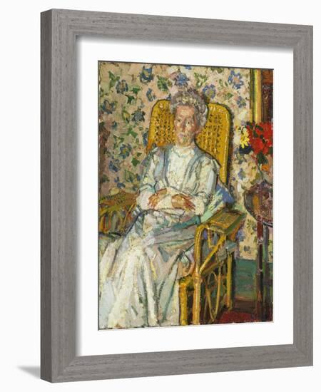 The Artist's Mother-Harold Gilman-Framed Giclee Print