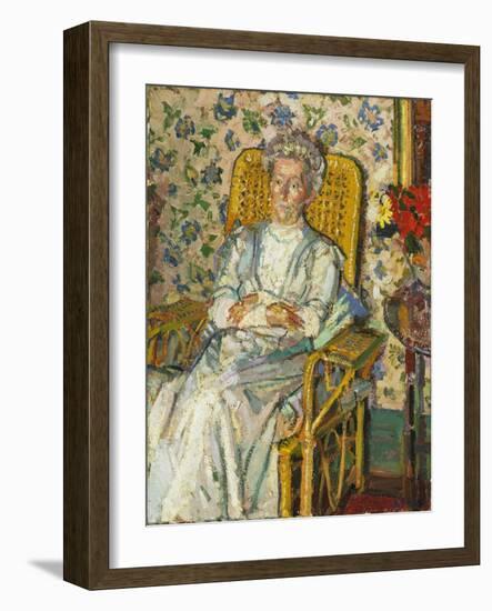 The Artist's Mother-Harold Gilman-Framed Giclee Print