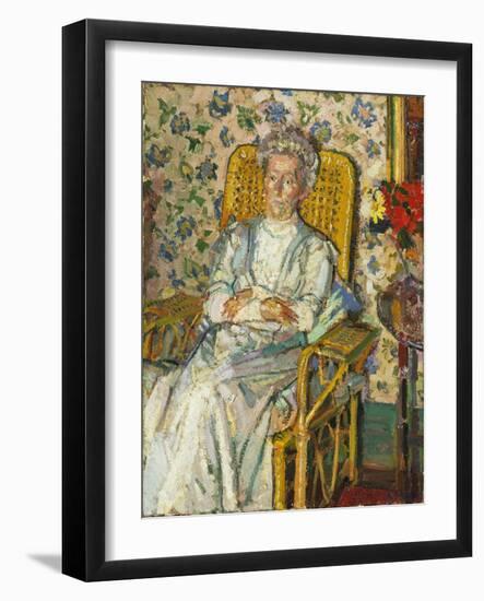 The Artist's Mother-Harold Gilman-Framed Giclee Print