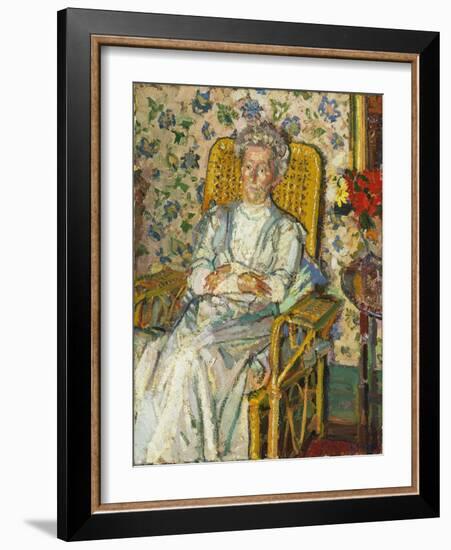 The Artist's Mother-Harold Gilman-Framed Giclee Print