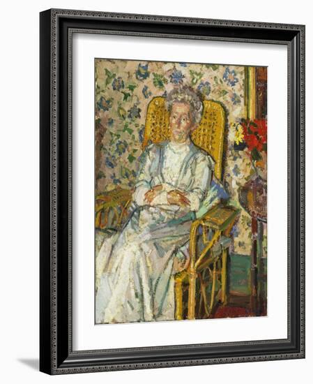 The Artist's Mother-Harold Gilman-Framed Giclee Print