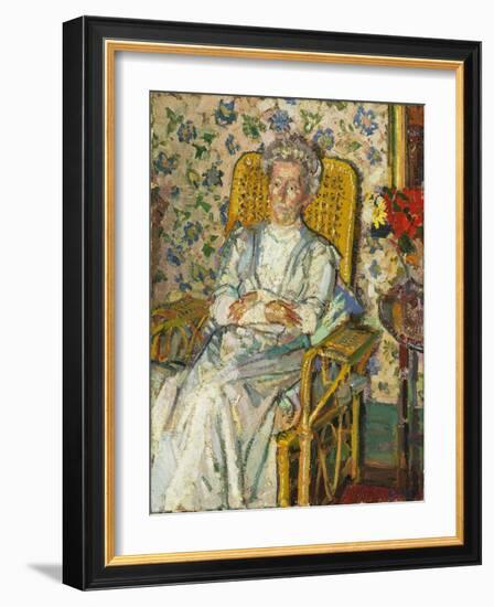 The Artist's Mother-Harold Gilman-Framed Giclee Print