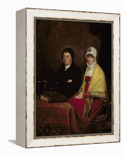 The Artist's Parents, 1813 (Panel)-Sir David Wilkie-Framed Premier Image Canvas
