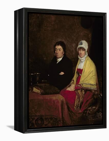 The Artist's Parents, 1813 (Panel)-Sir David Wilkie-Framed Premier Image Canvas