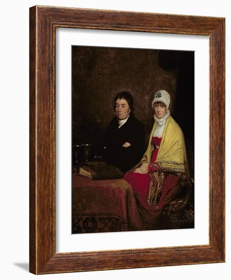 The Artist's Parents, 1813 (Panel)-Sir David Wilkie-Framed Giclee Print