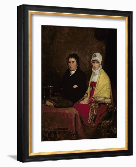 The Artist's Parents, 1813 (Panel)-Sir David Wilkie-Framed Giclee Print