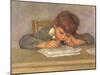 The Artist's Son Jean Drawing, 1901-Pierre-Auguste Renoir-Mounted Giclee Print