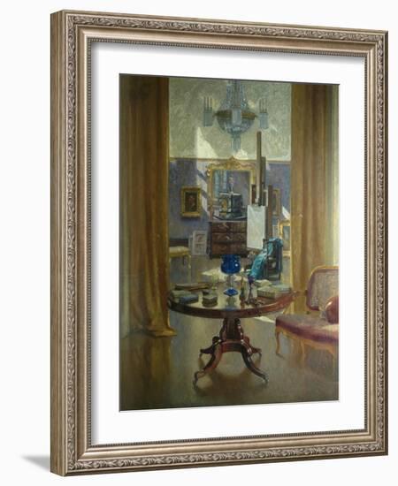 The Artist's Studio, 1921-Patrick William Adam-Framed Giclee Print