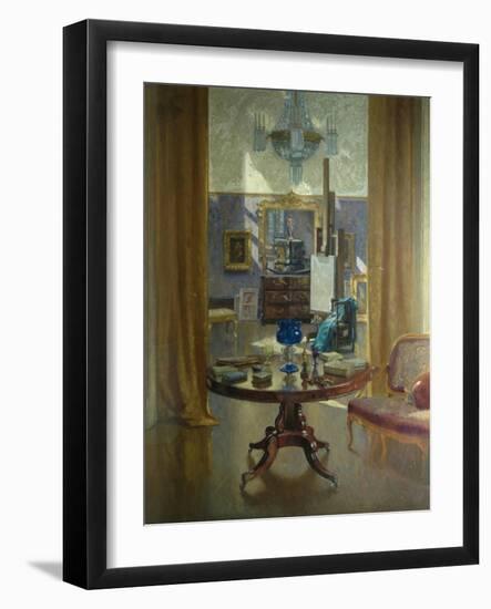 The Artist's Studio, 1921-Patrick William Adam-Framed Giclee Print