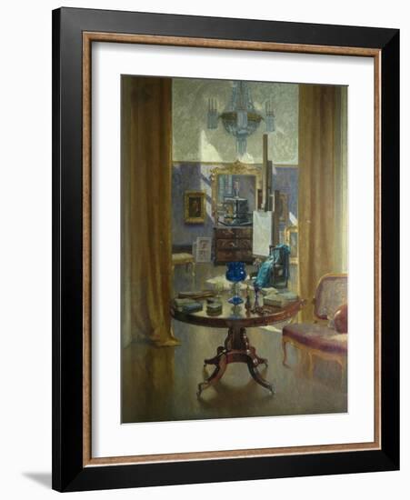 The Artist's Studio, 1921-Patrick William Adam-Framed Giclee Print