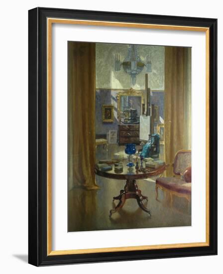 The Artist's Studio, 1921-Patrick William Adam-Framed Giclee Print