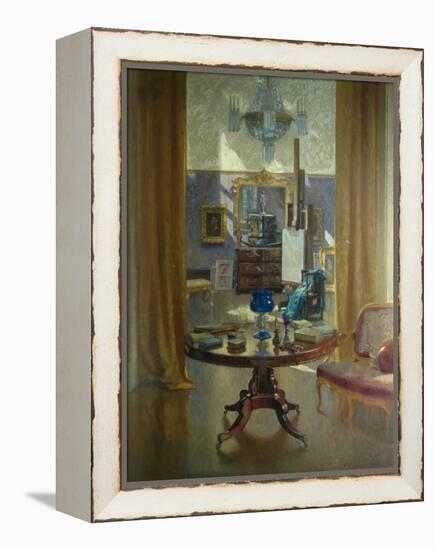 The Artist's Studio, 1921-Patrick William Adam-Framed Premier Image Canvas