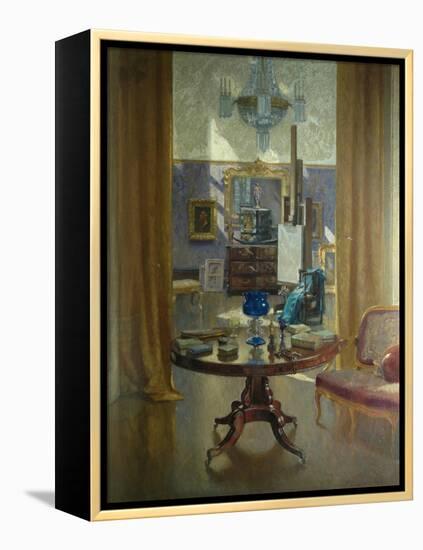 The Artist's Studio, 1921-Patrick William Adam-Framed Premier Image Canvas