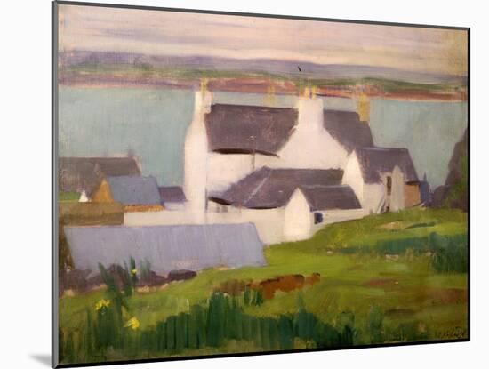 The Artist's Studio, Iona, from St. Columba Hotel-Francis Campbell Boileau Cadell-Mounted Giclee Print