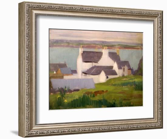 The Artist's Studio, Iona, from St. Columba Hotel-Francis Campbell Boileau Cadell-Framed Giclee Print