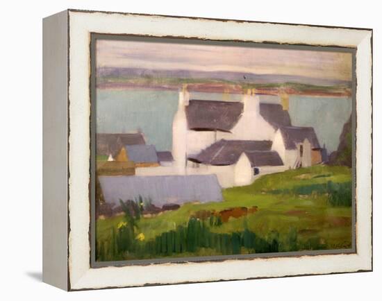 The Artist's Studio, Iona, from St. Columba Hotel-Francis Campbell Boileau Cadell-Framed Premier Image Canvas