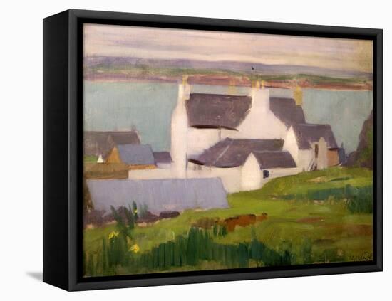 The Artist's Studio, Iona, from St. Columba Hotel-Francis Campbell Boileau Cadell-Framed Premier Image Canvas