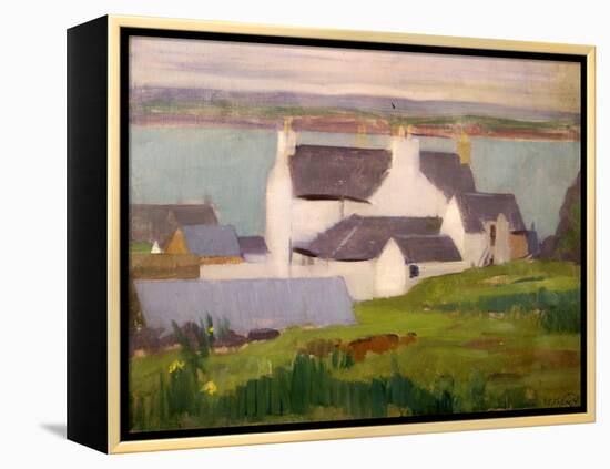 The Artist's Studio, Iona, from St. Columba Hotel-Francis Campbell Boileau Cadell-Framed Premier Image Canvas