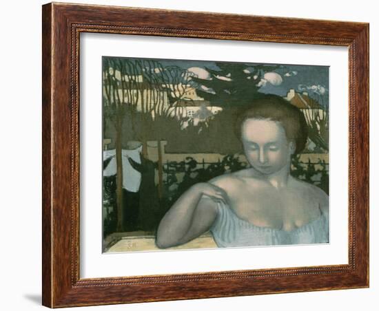 The Artist's Wife, 1893-Maurice Denis-Framed Giclee Print