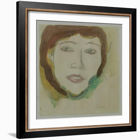 The Artist's Wife, Margaret, c.1906-Samuel John Peploe-Framed Giclee Print