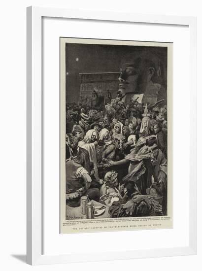 The Artists' Carnival in the Munchener Kindl Keller at Munich-null-Framed Giclee Print