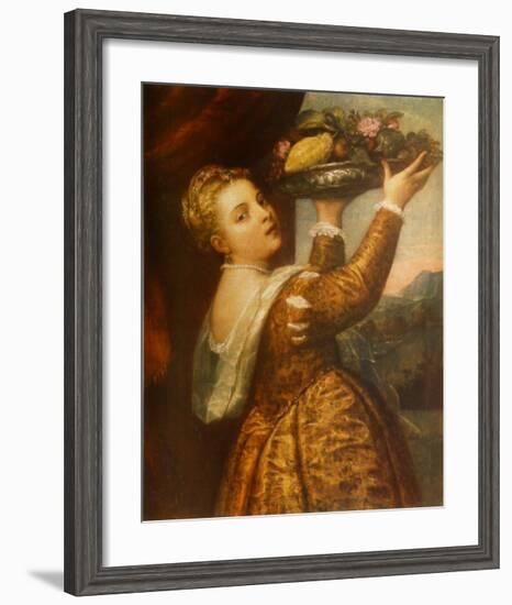 The Artists Daughter Lavinia-Titian (Tiziano Vecelli)-Framed Collectable Print