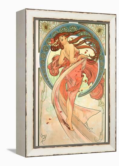 The Arts: Dance, 1898-Alphonse Mucha-Framed Premier Image Canvas