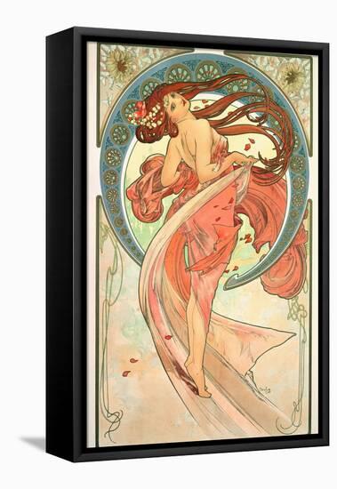 The Arts: Dance, 1898-Alphonse Mucha-Framed Premier Image Canvas