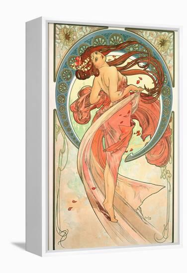 The Arts: Dance, 1898-Alphonse Mucha-Framed Premier Image Canvas