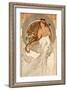 The Arts: Music, 1898-Alphonse Mucha-Framed Giclee Print