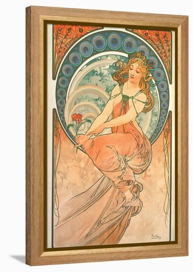 The Arts: Painting, 1898-Alphonse Mucha-Framed Premier Image Canvas