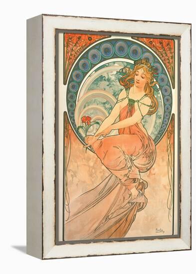 The Arts: Painting, 1898-Alphonse Mucha-Framed Premier Image Canvas