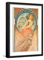 The Arts: Painting, 1898-Alphonse Mucha-Framed Giclee Print