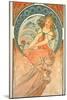 The Arts: Painting, 1898-Alphonse Mucha-Mounted Giclee Print