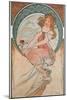 The Arts: Painting, 1898-Alphonse Mucha-Mounted Giclee Print