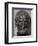 The Arundel Head - bronze head possibly of the Greek tragedian Sophocles. Artist: Unknown-Unknown-Framed Giclee Print