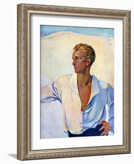 The Aryan Ideal Male-Paul Rieth-Framed Art Print