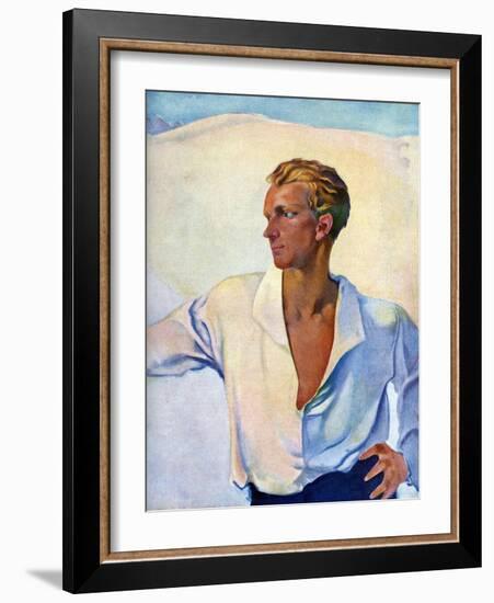 The Aryan Ideal Male-Paul Rieth-Framed Art Print