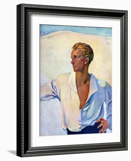 The Aryan Ideal Male-Paul Rieth-Framed Art Print