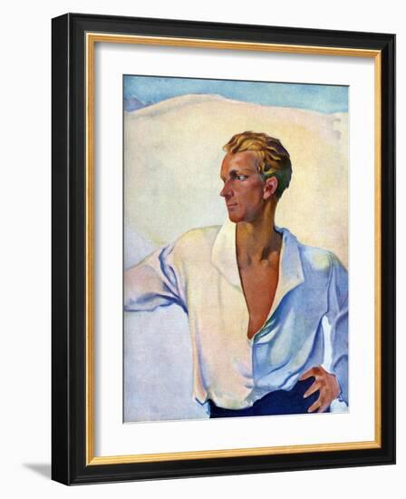 The Aryan Ideal Male-Paul Rieth-Framed Art Print