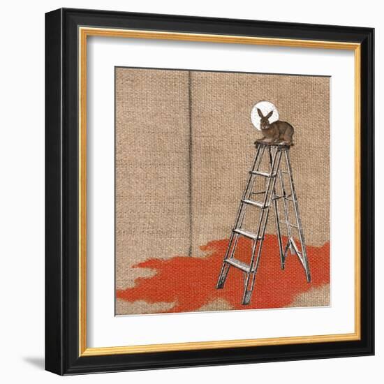 The Ascending Rabbit-Kara Smith-Framed Giclee Print