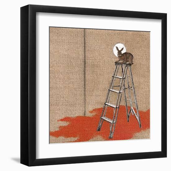 The Ascending Rabbit-Kara Smith-Framed Giclee Print