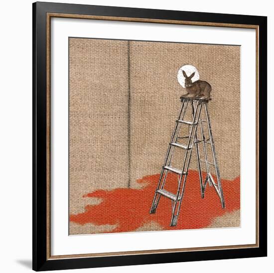 The Ascending Rabbit-Kara Smith-Framed Giclee Print