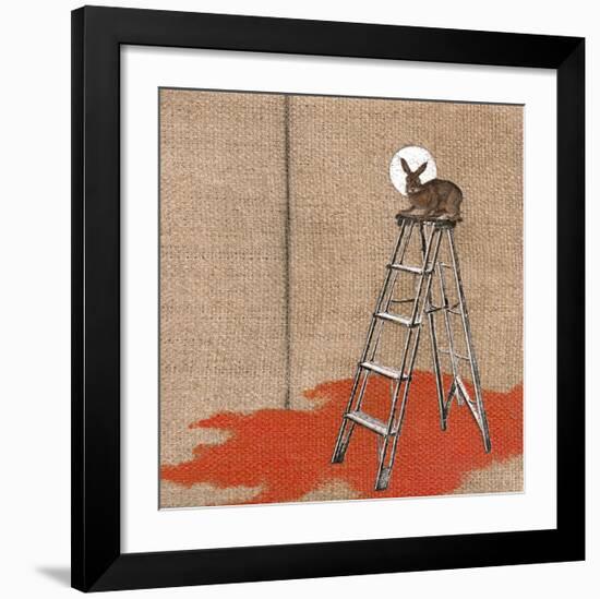 The Ascending Rabbit-Kara Smith-Framed Giclee Print