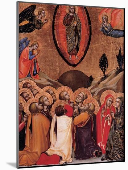 The Ascension, 1374-Barnaba da Modena-Mounted Giclee Print