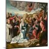 The Ascension, circa 1530 (Oil on Panel)-Bernard van Orley-Mounted Giclee Print