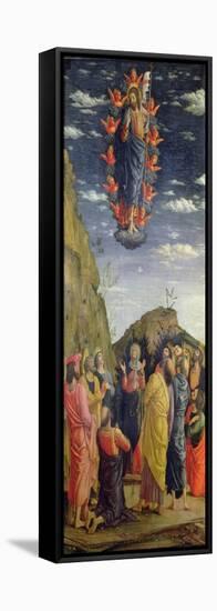 The Ascension, Left Hand Panel from the Altarpiece, c.1466-Andrea Mantegna-Framed Premier Image Canvas