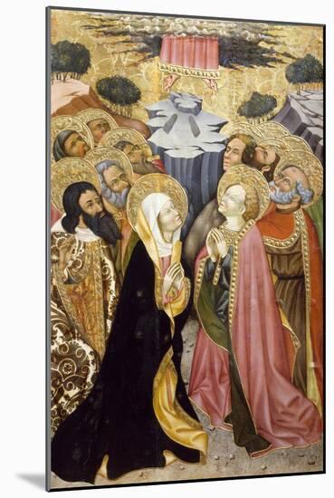 The Ascension of Christ, Altarpiece from Verdu, 1432-34-Jaume Ferrer II-Mounted Giclee Print