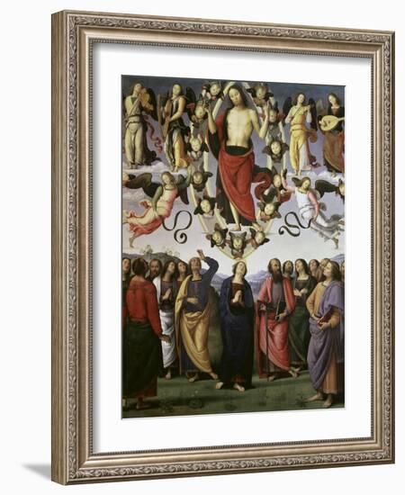 The Ascension of Christ-Pietro Perugino-Framed Giclee Print